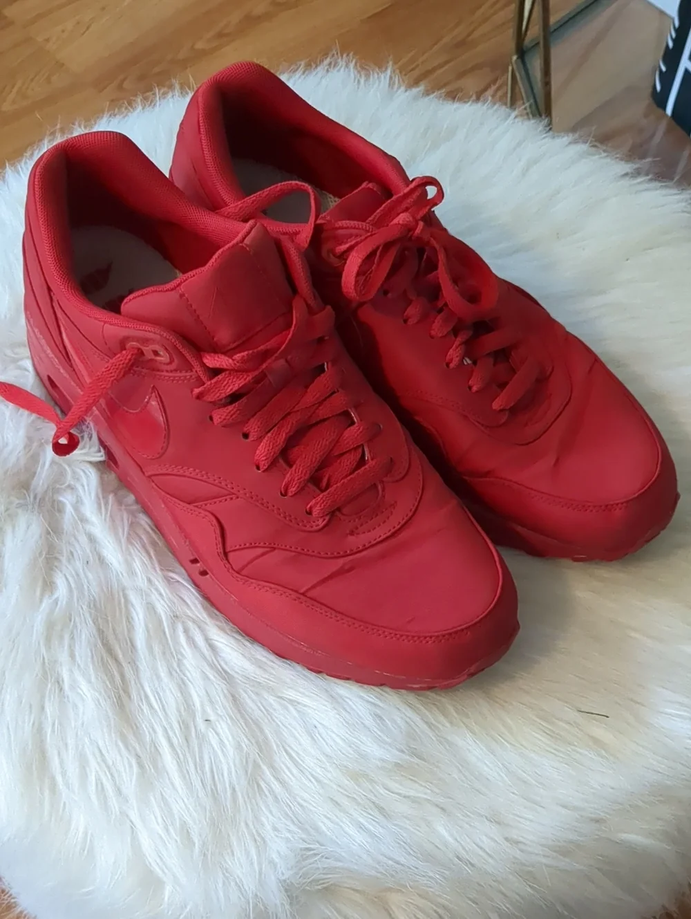 Nike Air Max 1 Air Attack Pack Sport Red 2010 308866-600 Men's Size 10